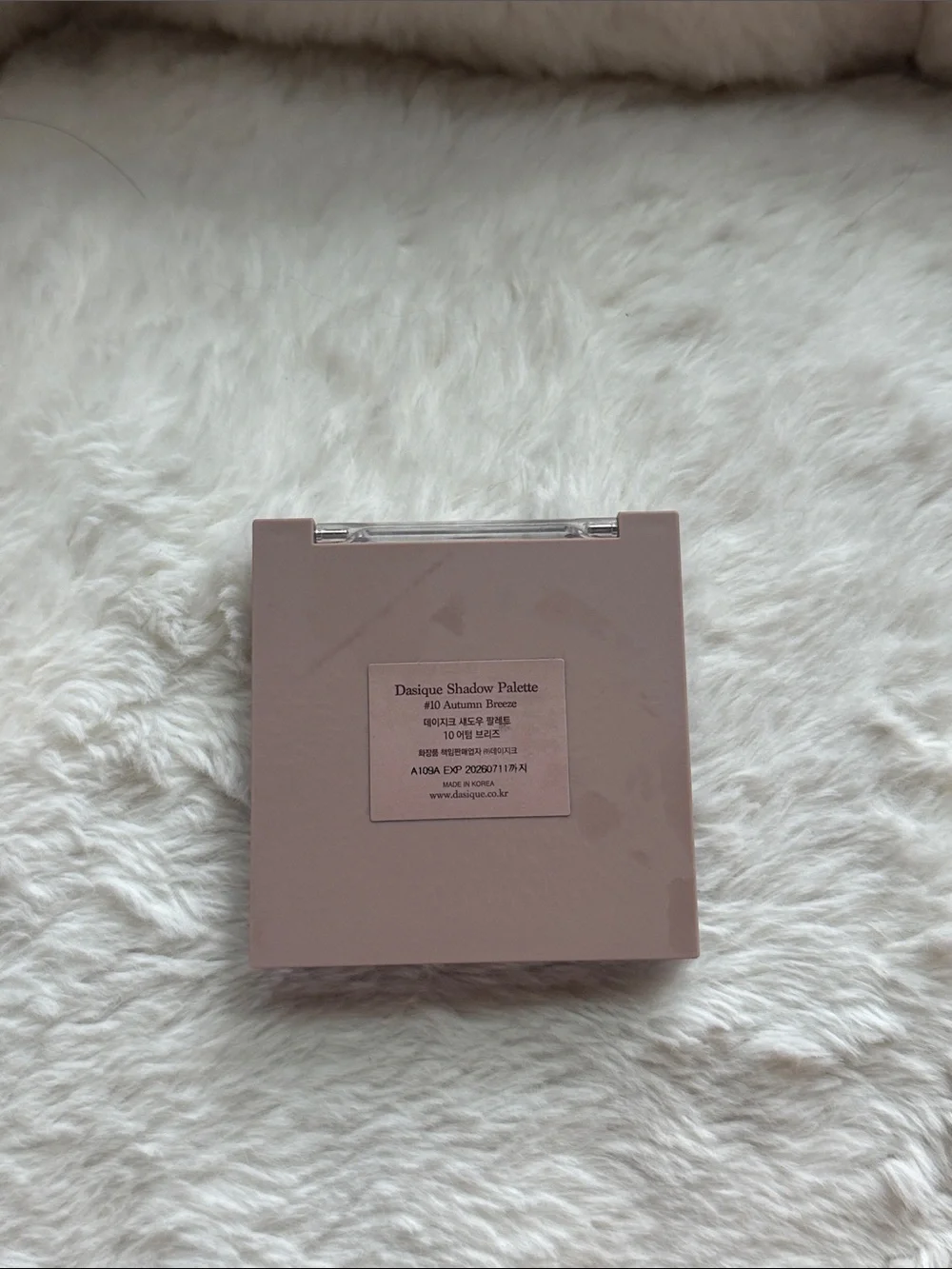 Dasique Autumn Breeze Eyeshadow Palette 10 Asian makeup beauty Kpop k pop